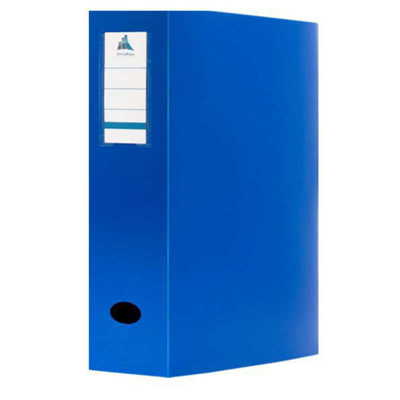 Boite de Classement OfficePlast Dos de 60 mm - Bleu foncé