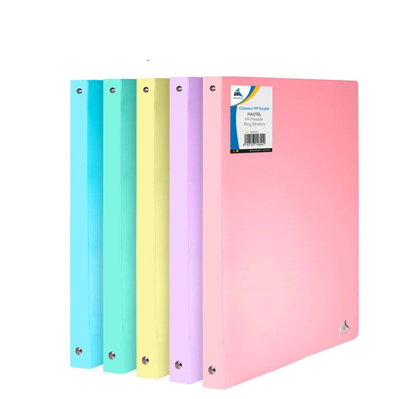 Classeur Souple D20 20mm A4 - Pastel