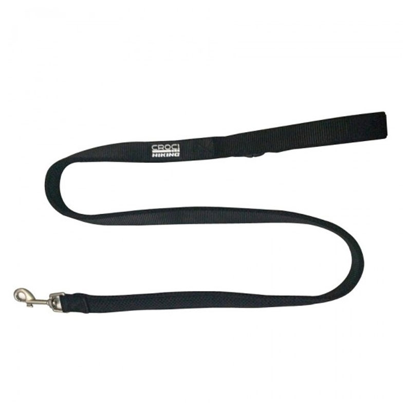 Laisse Hiking CROCI Reflective 120 cm Noir