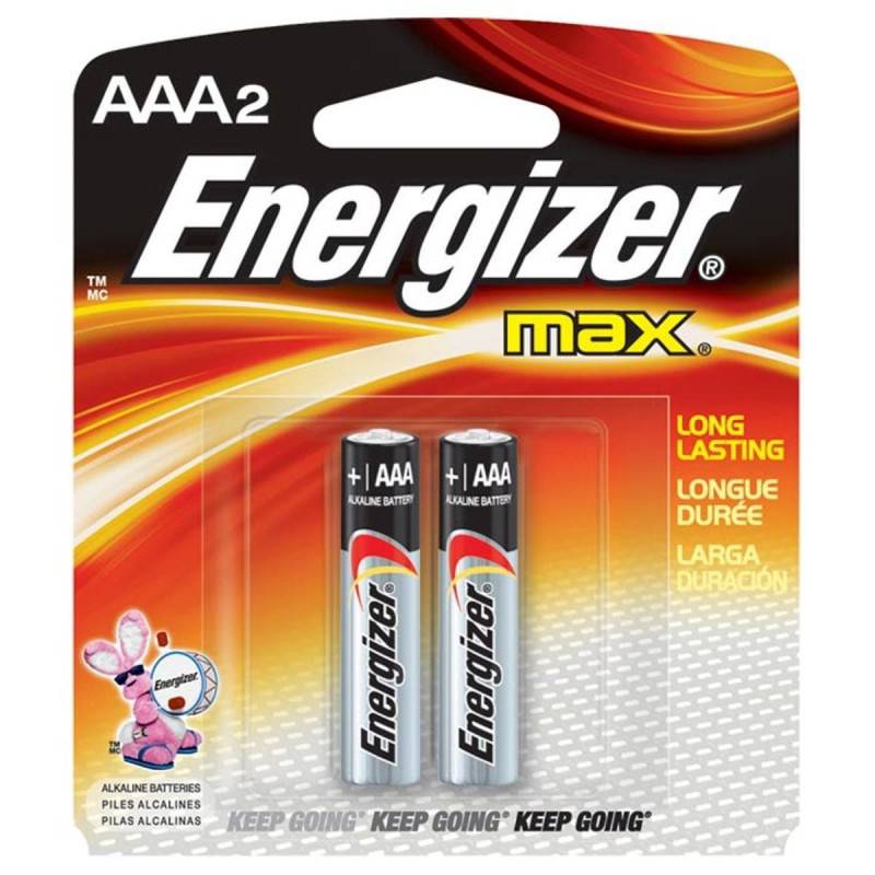 2 x Piles Energizer 92 Max AAA
