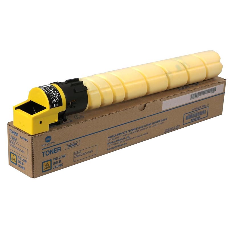 Toner Original KONICA MINOLTA TN-328 - Jaune (TN-328Y)