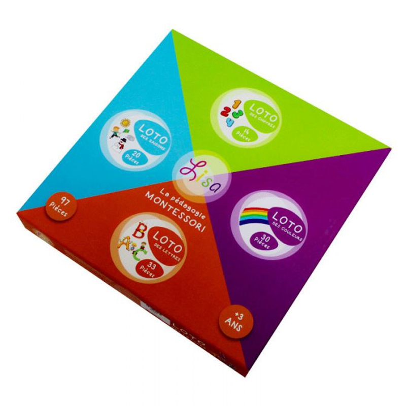 Pack Jouet Lotos Chiffres + Lettres + Couleurs + Saisons