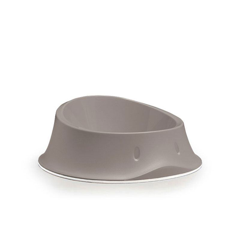 Gamelle Chic 1L Pour Chats et Chiens - Gris