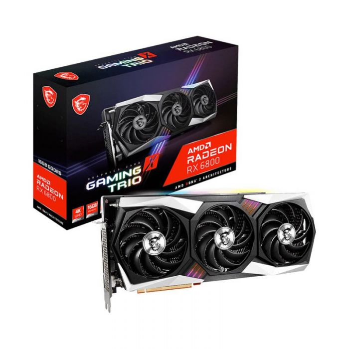 Carte Graphique MSI RADEON RX 6800 XT Gaming X Trio 16G