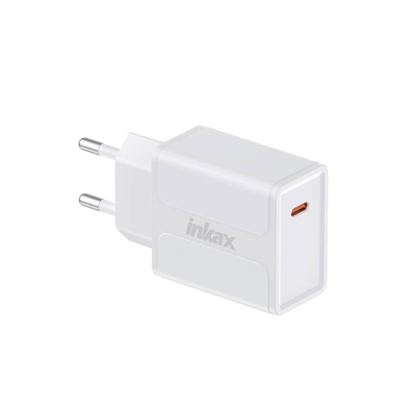Adaptateur De Charge INKAX Y19 TYPE-C 20W - Blanc