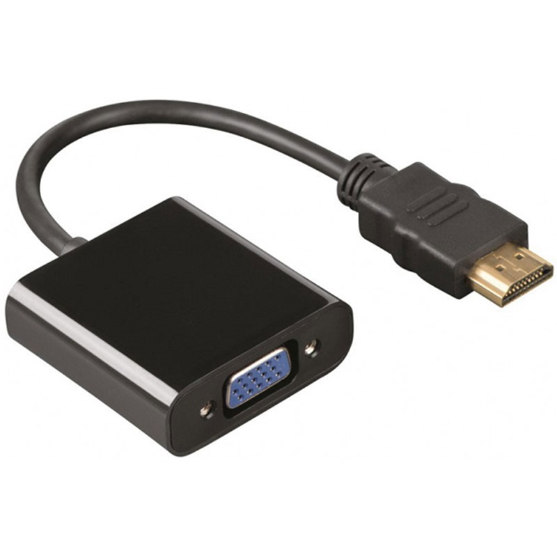 Adaptateur SBOX HDMI M vers VGA F - Noir (AD-HDMI-VGA)