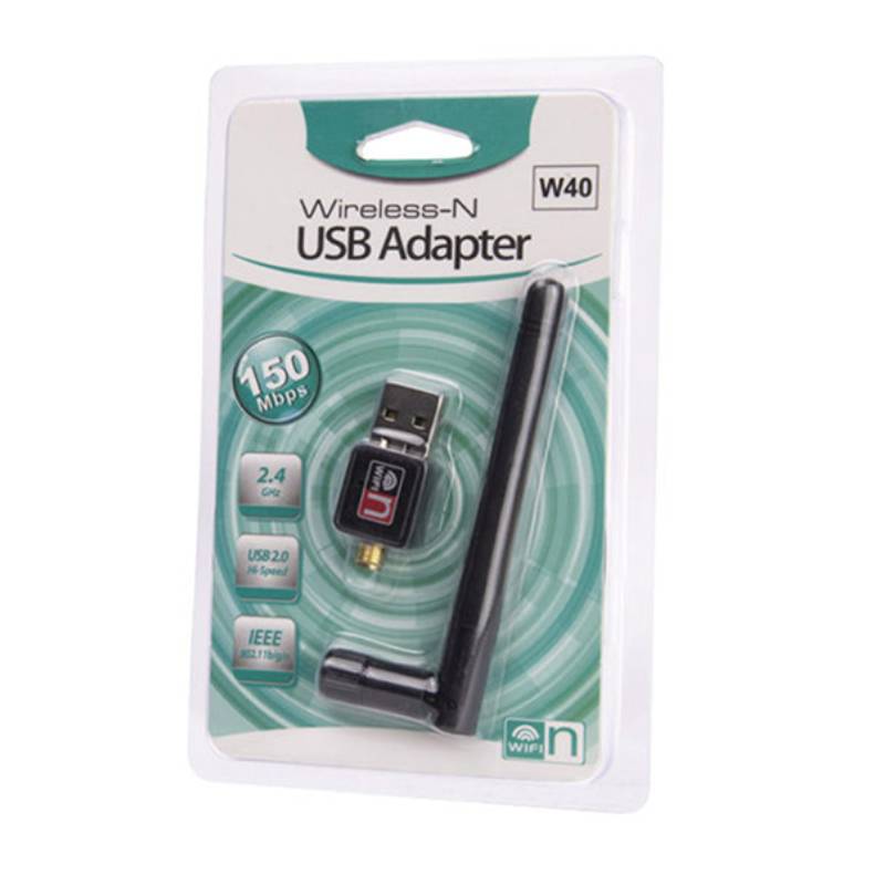 Adaptateur USB 2.0 W40 Wireless - Noir