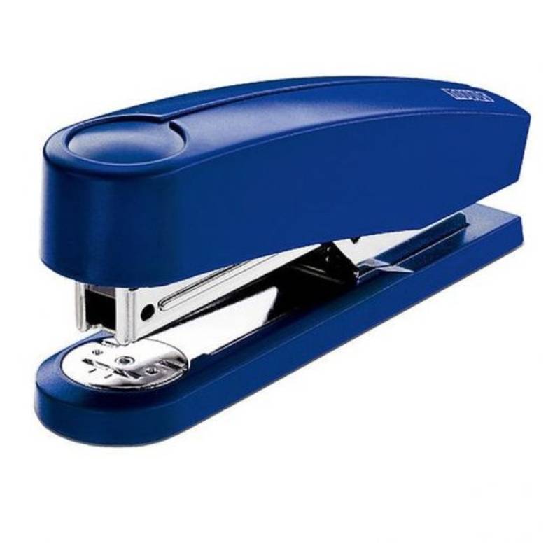 Agrafeuse NOVUS B2 Métal 65 mm 100 agrafes 24/6 25 feuilles - Bleu
