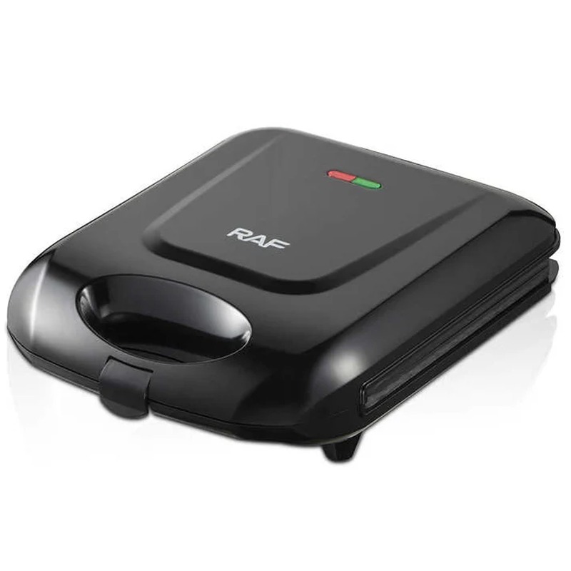 Appareil à Gaufres Grand modèle RAF R-2290H 1400 Watts - Noir