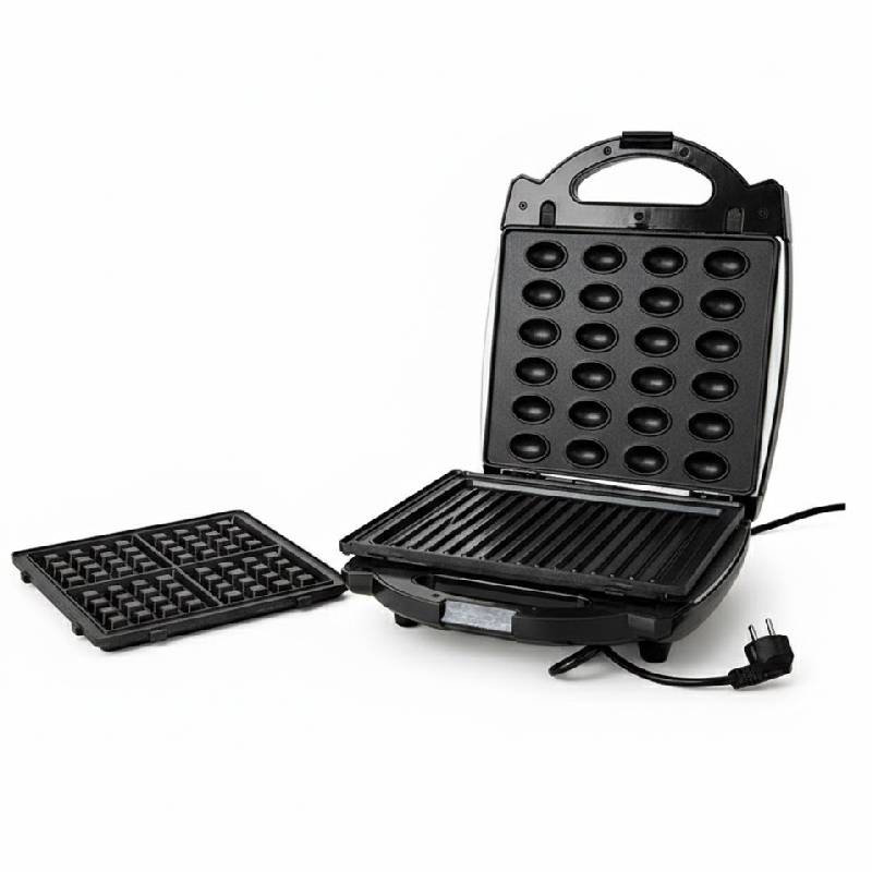 Appareil de Cuisson 3en1 Prova PE910 1400W - Noir