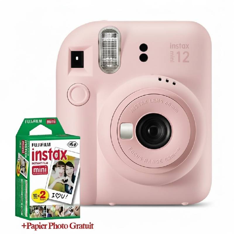 Appareil Photo Instantané FUJIFILM INSTAX Mini 12 - Rose