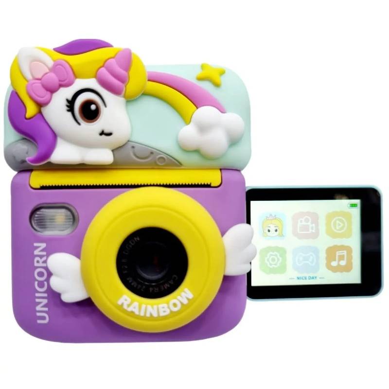 Appareil Photo Instantané M12-UNICORN pour Enfant 48MP