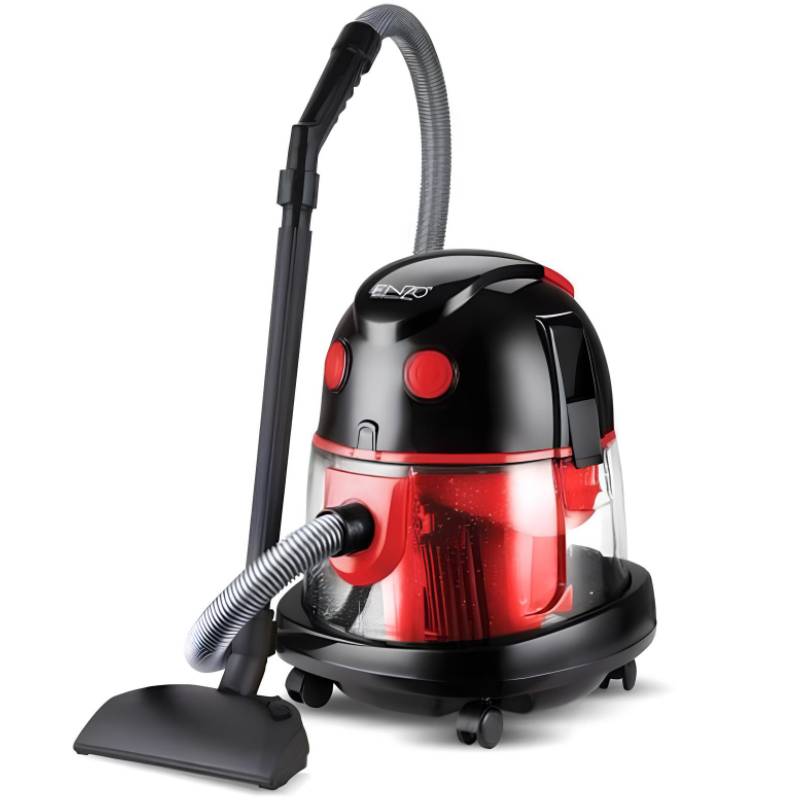 Aspirateur Eau&Poussière + Souffleur ENZO VC-1220 2800W - Rouge