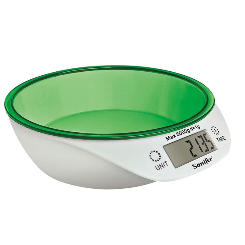 Balance De Cuisine SONIFER SF-1924 5kg - Vert