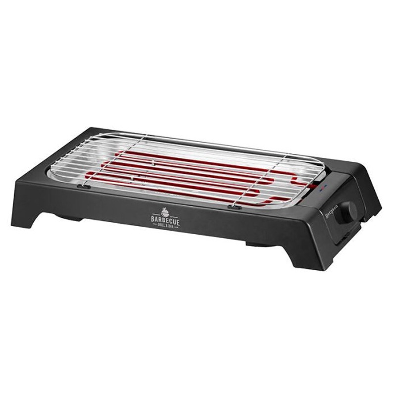 Barbecue De Table Électrique BERGSON BBQ-313 2000W - Noir