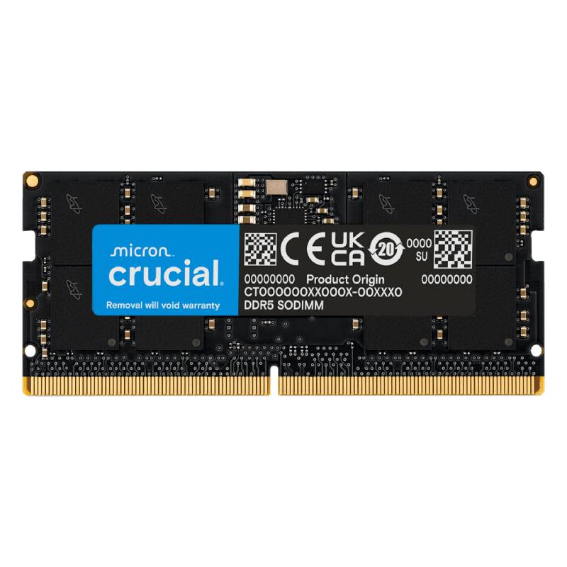 Barrette Mémoire Crucial 16G DDR5 5600 MHz