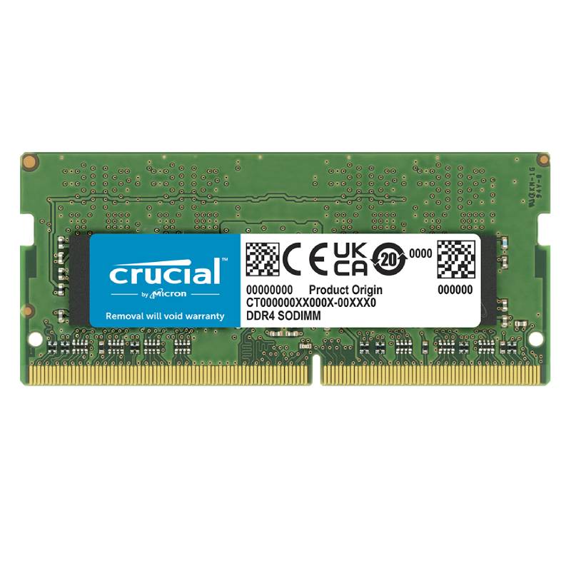 Barrette Mémoire Crucial 32G DDR4 3200 MHz