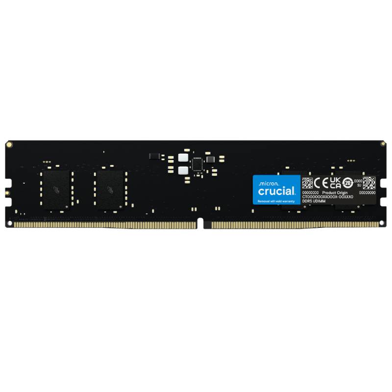 Barrette Mémoire Crucial 32Go DDR5 4800 MHz