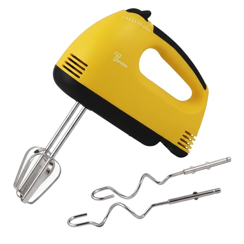 Batteur À Main Sans Bol IRONIX WMN43-23 280W - Jaune&Noir