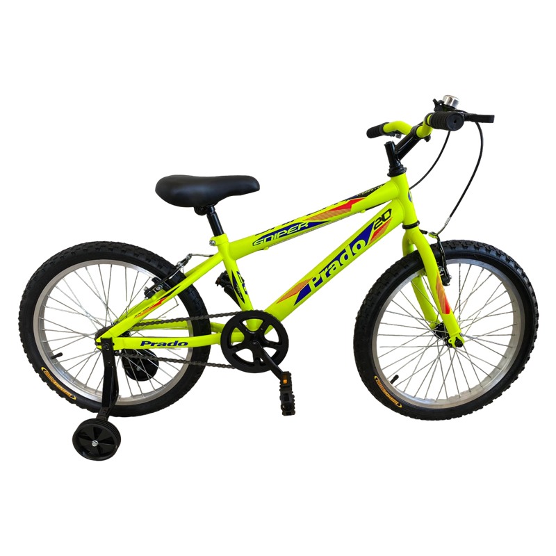 Bicyclette Enfant PRADO SNIPER 6020-PG 20'' Pour Garçon - Jaune