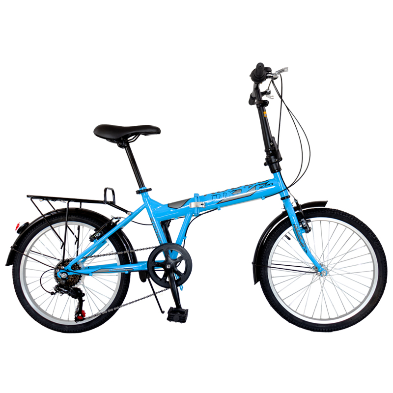 Bicyclette VTT Pliable F206V 20'' - Bleu