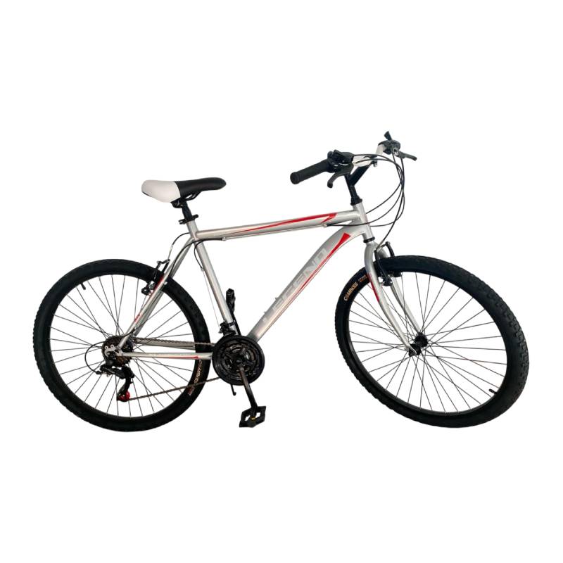 Bicyclette VTT PRADO Legend 18 Vitesse 26 pouces - Gris