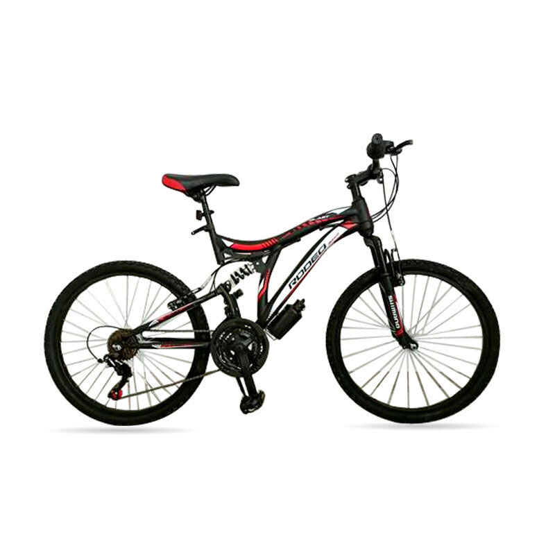 Bicyclette VTT RODEO 24" Blast 18 Vitesses - Noir