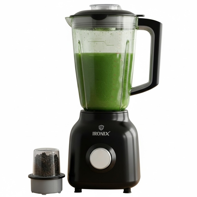 Blender 2EN1 IRONIX WMN43-14 1000W Avec Moulin - Noir