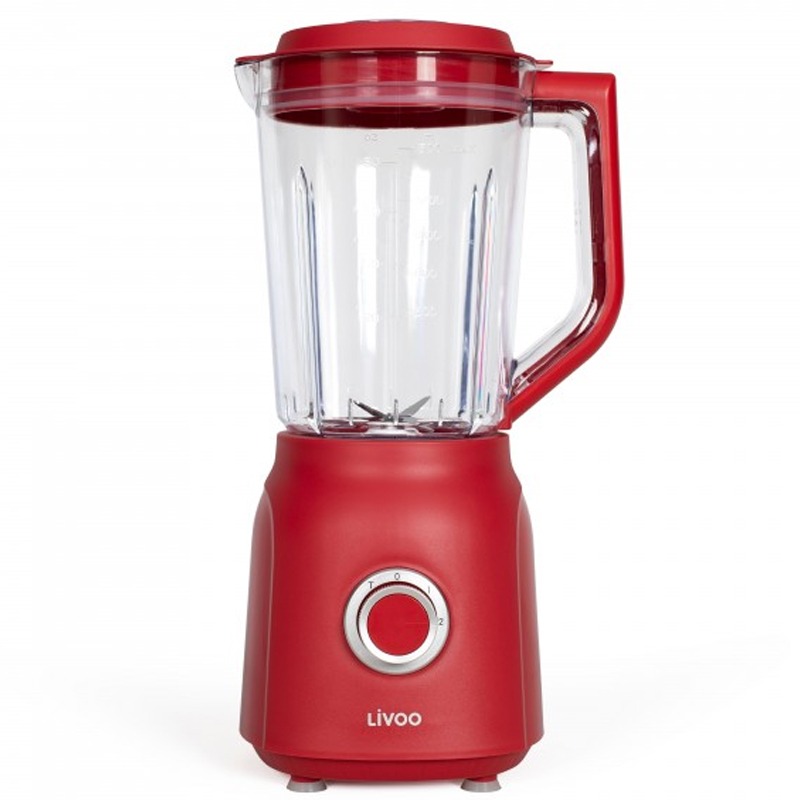 Blender LIVOO DOP242R 600W 1.5 Litres - Rouge