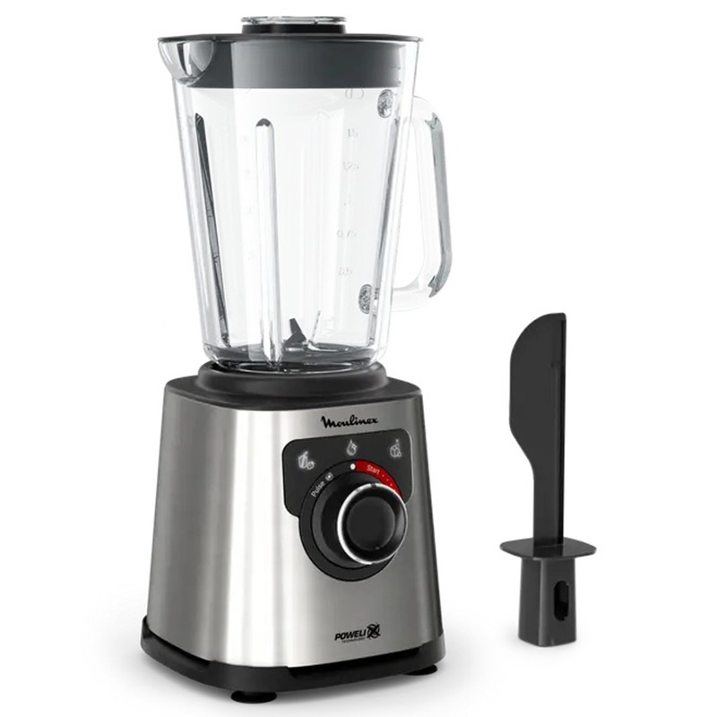 Blender MOULINEX LM871D10 1200 Watts - Noir&Chrome