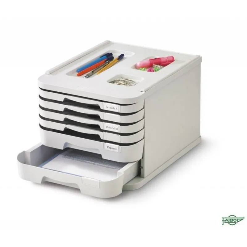 Bloc De 6 Tiroirs FAIBO Gris Opaque