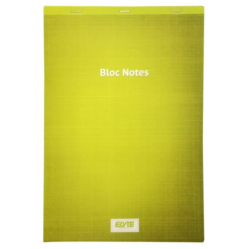 Bloc Note Piquée KO Titanium A4 100 Pages 70g