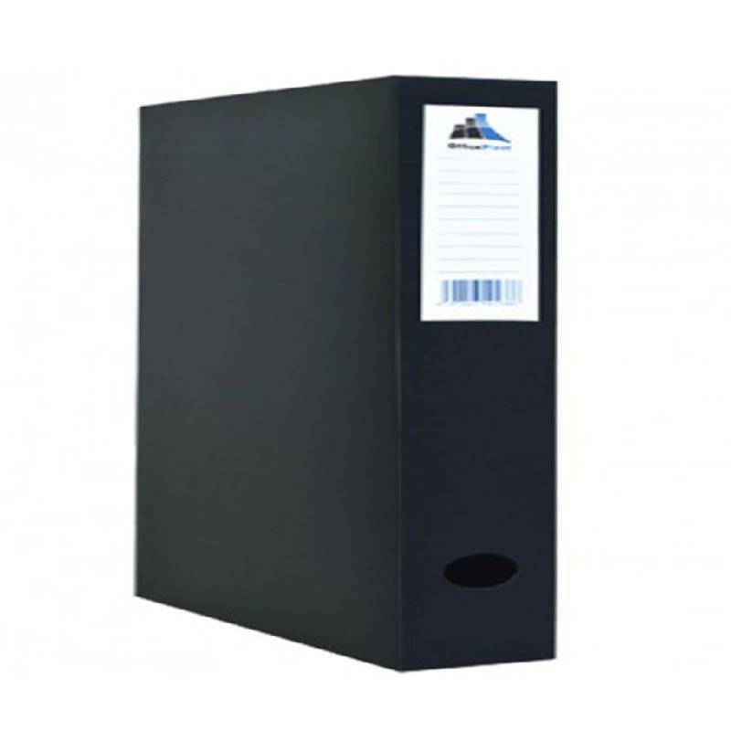 Boîte D'archive PURPLE En PP D10cm - noir