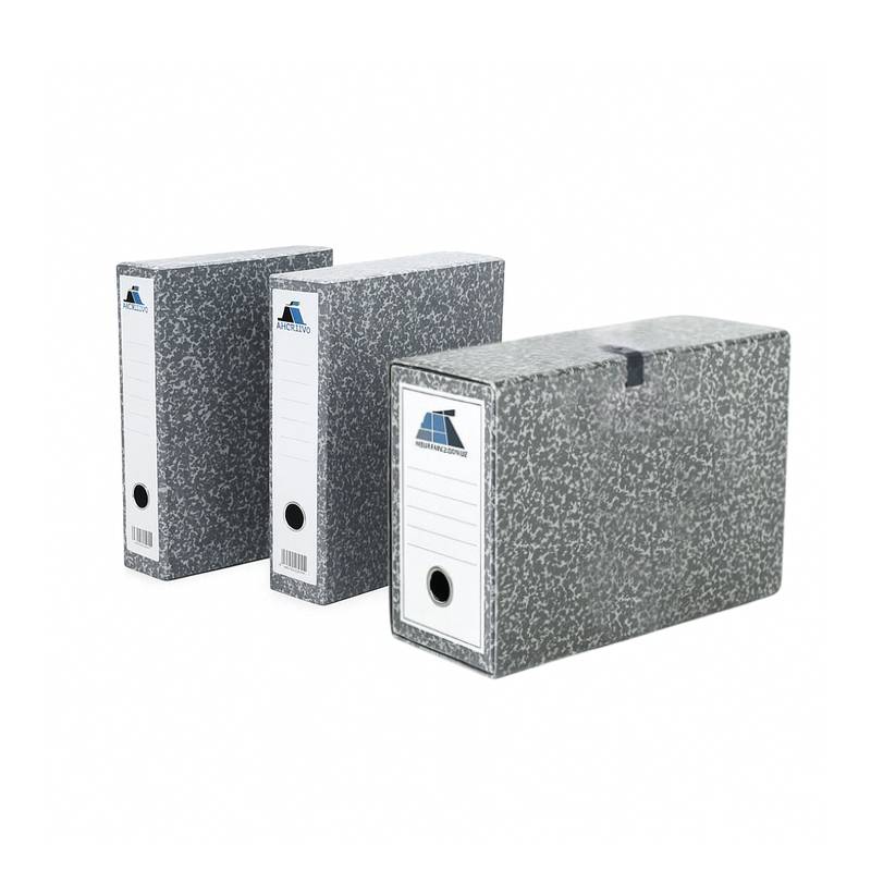 Boite d'archives OfficePlast ArchiDoc Marbrées Dos 50mm - Gris