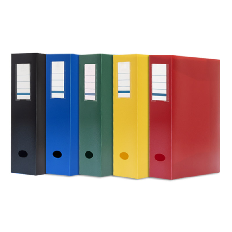 Boîte de Classement En Polypropylene Polyclass COSTO Opaque 80mm Bleu - (301973)