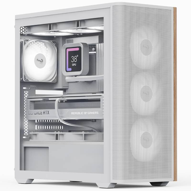 Boîtier Gamer AEROCOOL D501A ARGB - Blanc