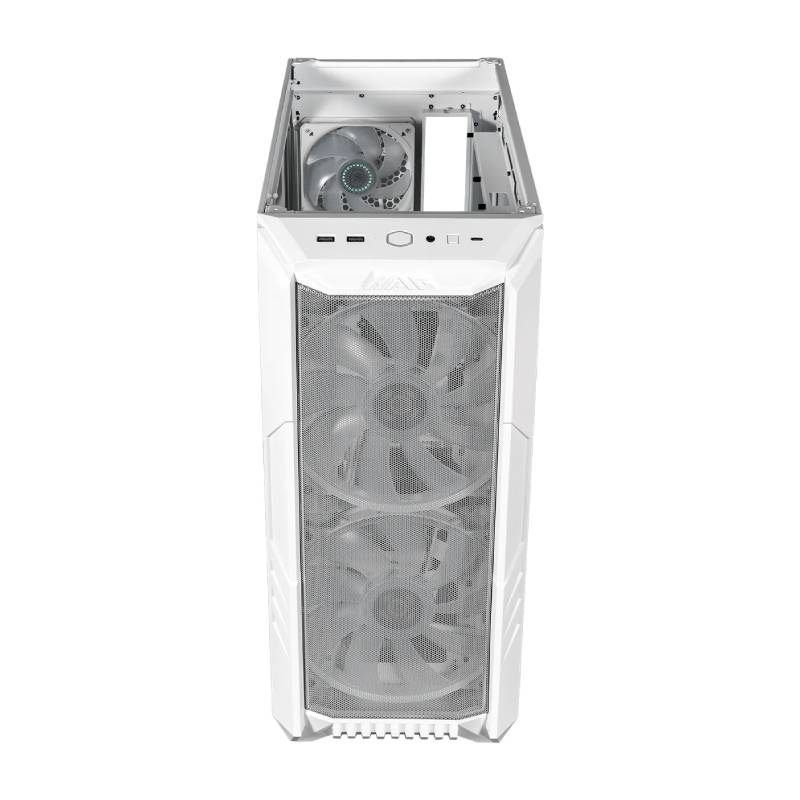 Boîtier Gamer COOLER MASTER HAF 500 - Blanc