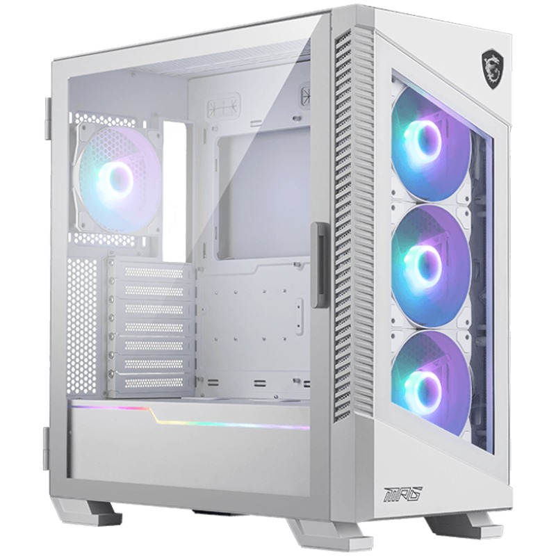 Boîtier Gamer MSI MPG VELOX 100 R - Blanc