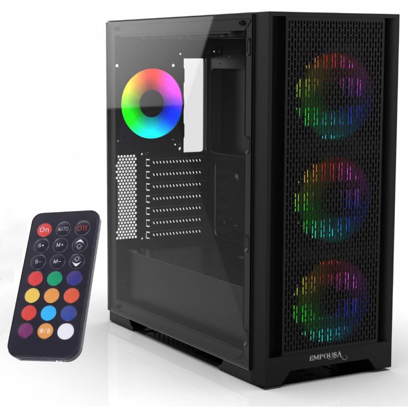 Boîtier Pc Gamer INCA EMG-17XB - Noir