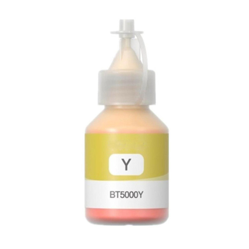 Bouteille D'encre Adaptable compatible BROTHER - Yellow