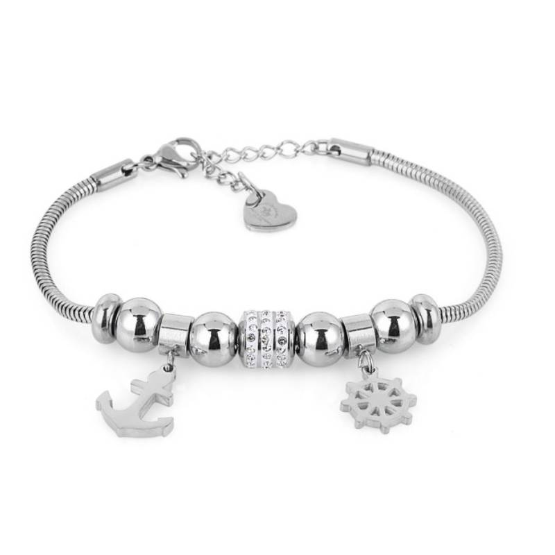 Bracelet Femme POLO SANTA BARBARA - Silver (SBJ-3-1063-1)