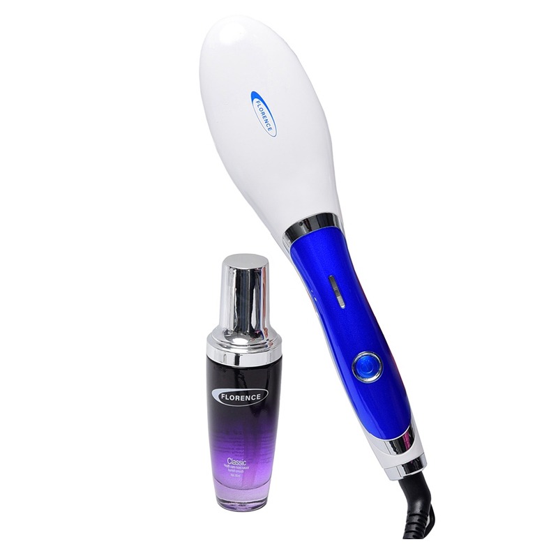 Brosse Séchoir FLORENCE HK449-1 Avec Sérum 50W - Bleu