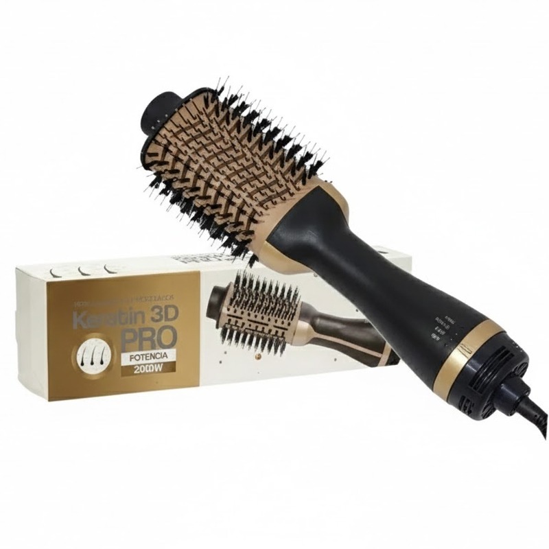 Brosse Soufflante KERATIN 3D PRO B-KERATIN 2000Watts - Gold