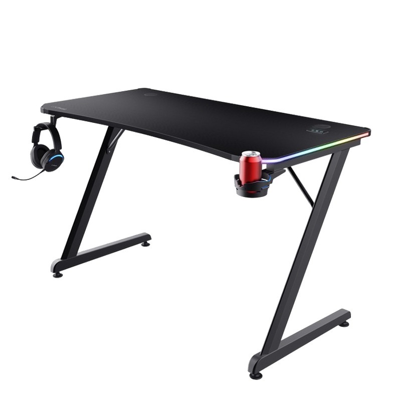 Bureau de Gaming TRUST GXT 709 Luminus RGB - Noir