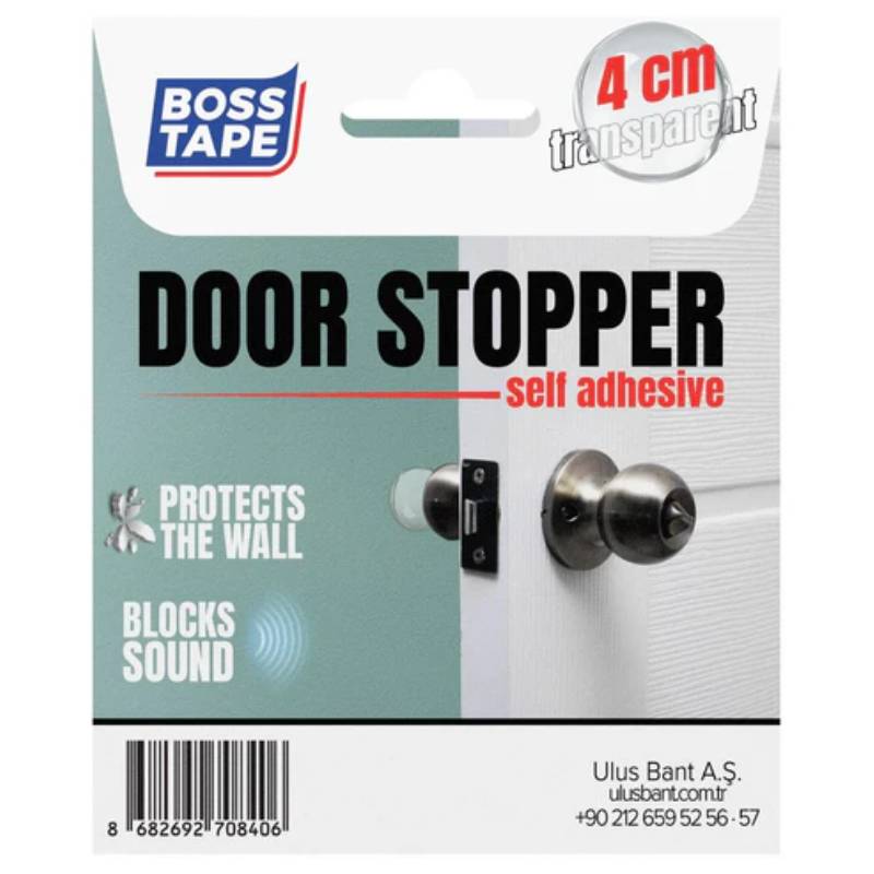 Butoir de Porte BOSS TAPE Adhésif 4 Pièces
