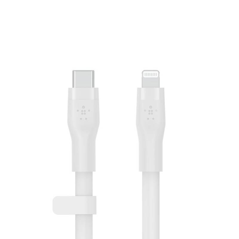 Câble chargeur Belkin BOOST Charge Lightning vers USB‑C - Blanc