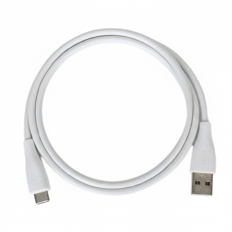 Câble de Charge TN60 USB Vers Type-C  6A - Blanc