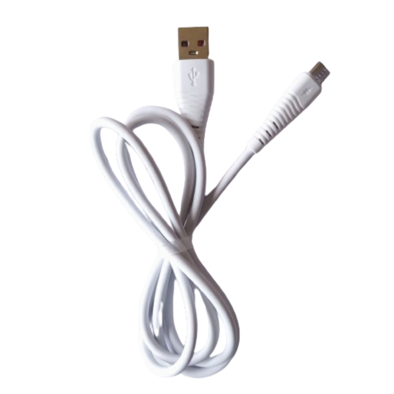 Câble de charge TN120 USB vers Micro USB 6A - Blanc