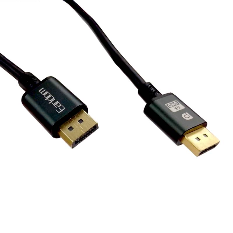 Cable Displayport vers HDTV Earldom ET-W38 4k Full HD 3D - Noir