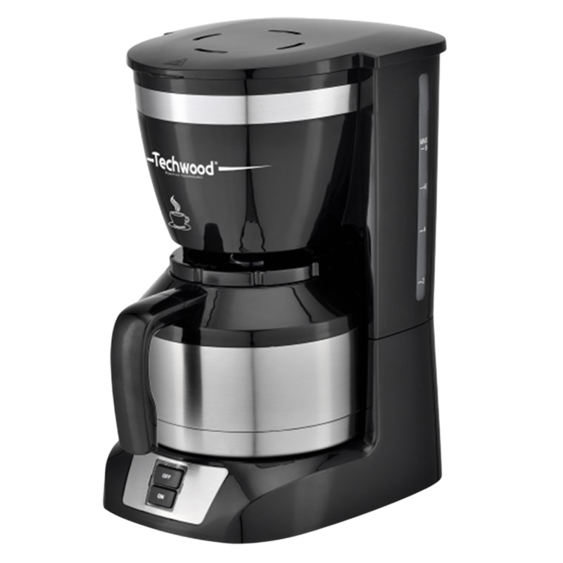 Cafetière Électrique TECHWOOD TCA-1086 800W - Noir
